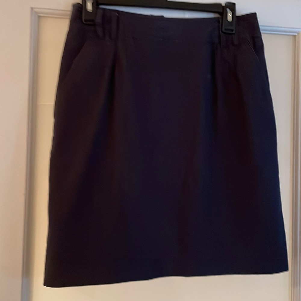 Vintage jean pocket skirt